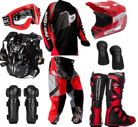 Kit Motocross Trilha Pro Tork Itens Brinde R Em Mercado Livre