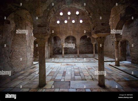 El Bañuelo Arab Baths in Granada Spain Stock Photo Alamy