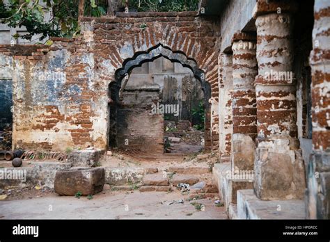 Ancient temple ruin arch, Puri, India Stock Photo - Alamy