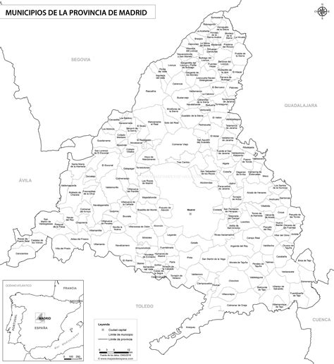Mapa Provincia De Leon 1