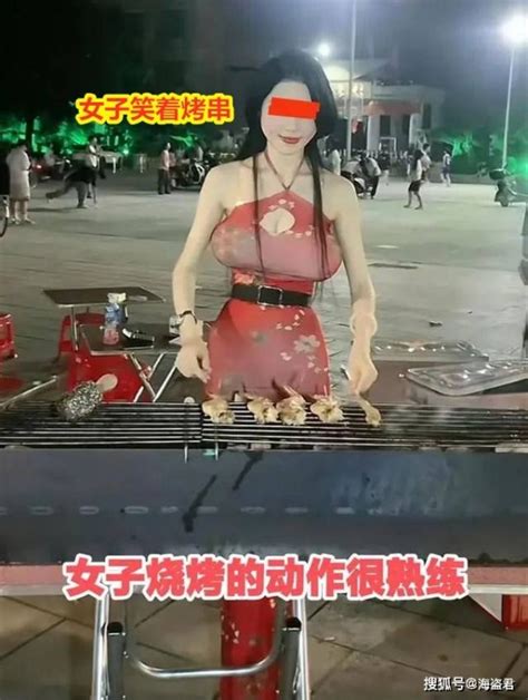 女子穿旗袍卖烧烤，曾是个富婆，破产后街头摆摊：为了赚钱不寒碜