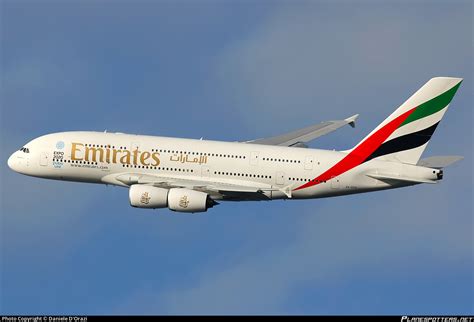 A6 EDX Emirates Airbus A380 861 Photo By Daniele D Orazi ID 361099