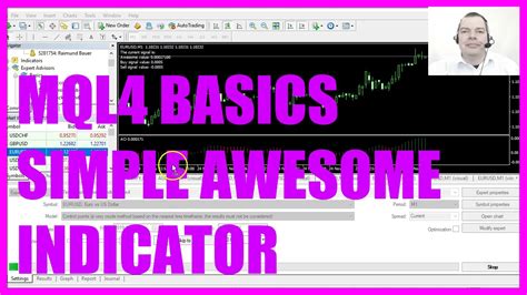 Mql4 Tutorial Basics 77 Simple Awesome Indicator Youtube