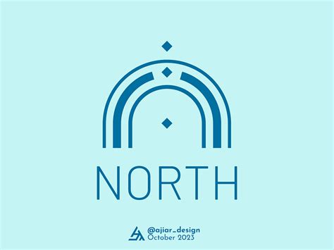 North Logo by Aji AR on Dribbble