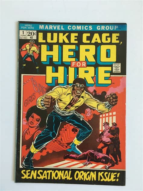 Comicsvalue Luke Cage Hero For Hire 1 1972 Marvel Comics Group