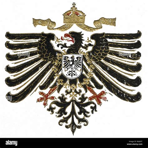 Heraldry Coat Of Arms Imperial Coat Of Arms German Empire Circa