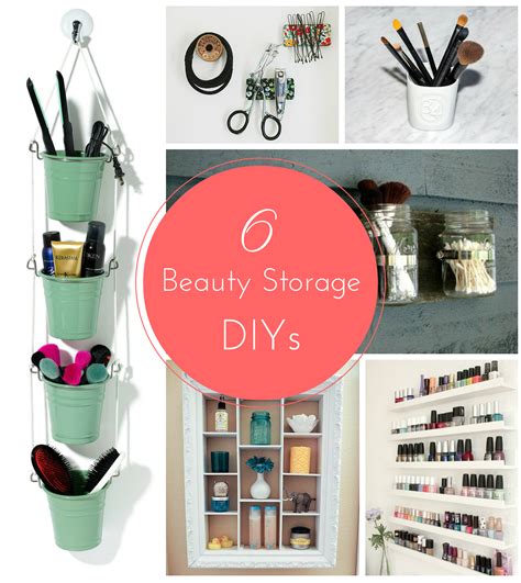 DIY Beauty Storage Ideas