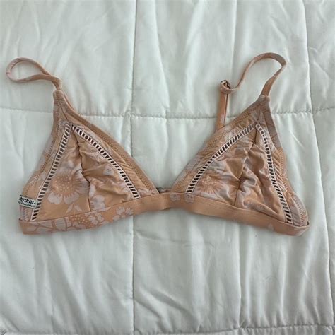 Rhythm Bikini Top Depop