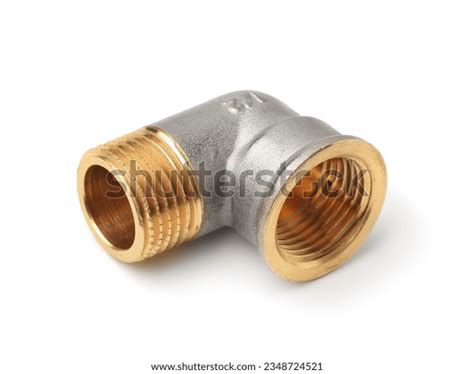 Brass 90 Degree Angle Threaded Elbow Stock Photo 2348724521 | Shutterstock