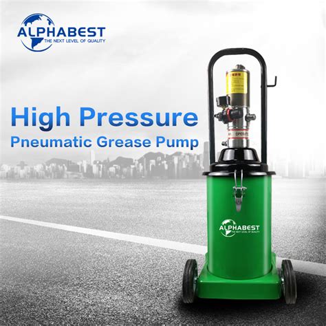 Gallon Movable Lubrication Pump High Pressure Pneumatic Grease Pump