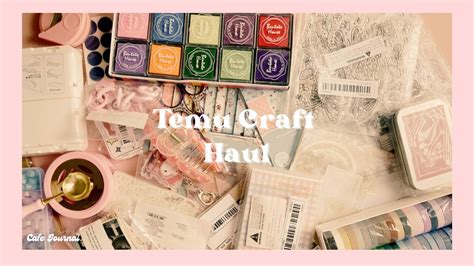 Temu Craft Accessories Haul Youtube