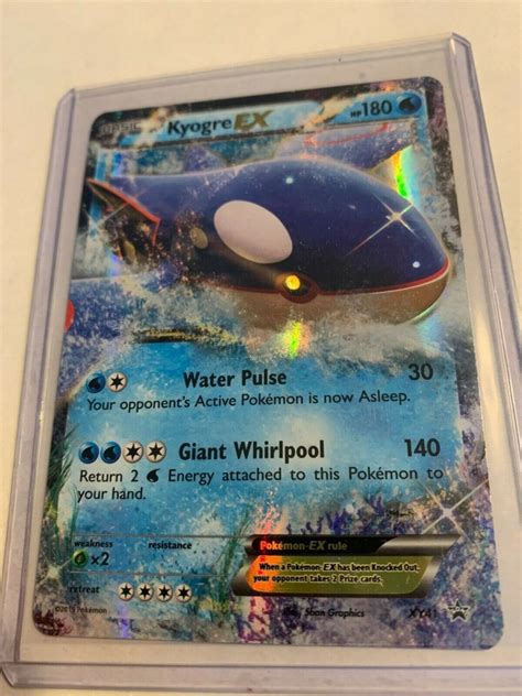 Mavin Pok Mon Xy Black Star Promo Kyogre Ex Xy