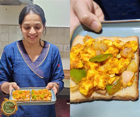 Paneer Tikka Sandwich Zayka Ka Tadka