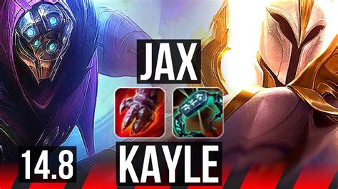 JAX Vs KAYLE TOP 7 Solo Kills 500 Games Dominating NA Master