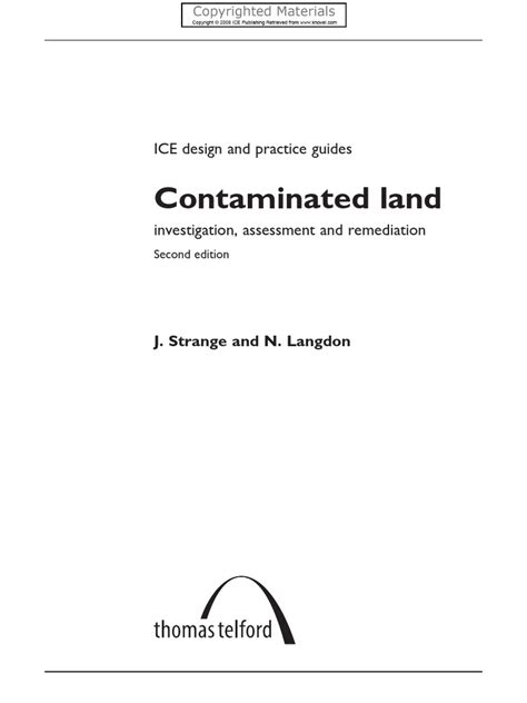 PDF Contaminated Land Investigation Assessment Remediation DOKUMEN TIPS