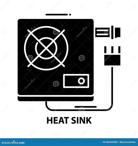 Het Zwarte Vectorteken Van Het Warmtegootpictogram Met Editable