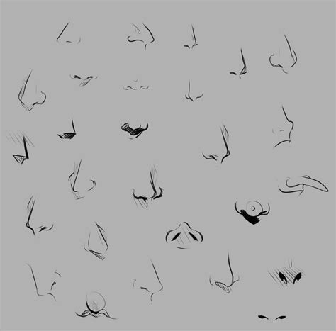 Nose Reference by ryky on DeviantArt | Nose drawing, Noses reference ...