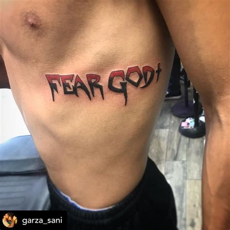 47 Unique Fear God Tattoo Ideas That Are Spiritual In 2022 Artofit