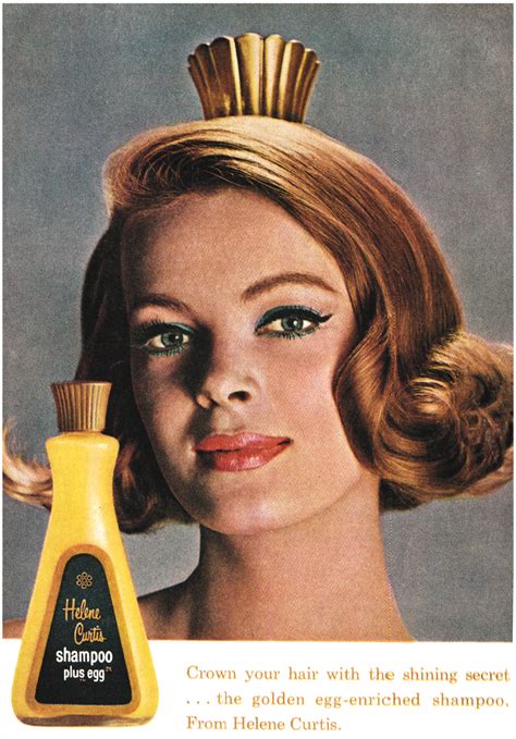 1961 Advertisement For Helene Curtis Shampoo The Giki Tiki