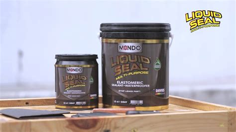 How To Use Mondo Liquid Seal Youtube