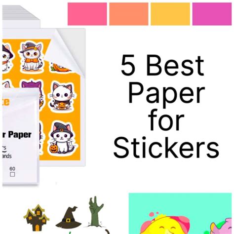 Sticker Paper for Printer: The 5 Best Options to Transform Your Designs ...