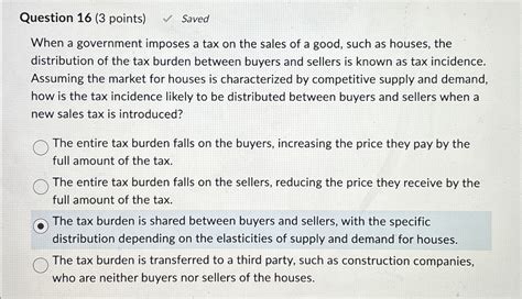 Solved Question 16 3 ﻿points ﻿savedwhen A Government