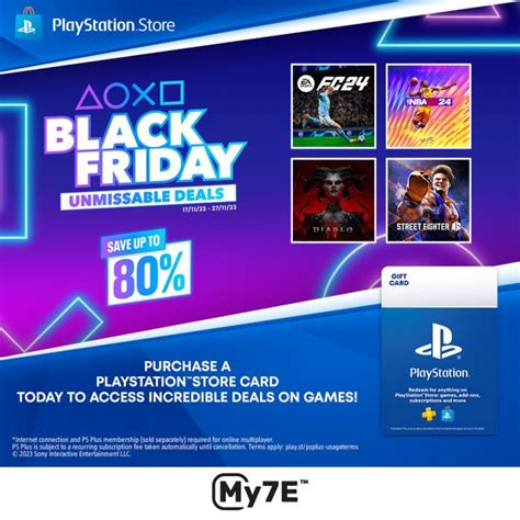 7 Eleven PlayStation Store Black Friday Sale Save Up To 80 OFF From