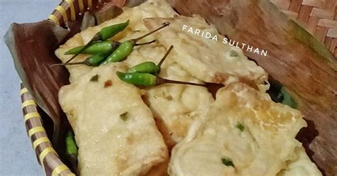 Resep Tempe Mendoan Simple Oleh Farida Sulthan IG Malika02782