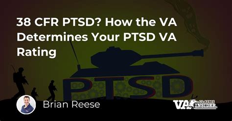 38 Cfr Ptsd How The Va Determines Your Ptsd Va Rating