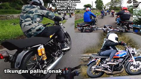 Seru Riding Bareng 2tak Apalagi Ninja Youtube