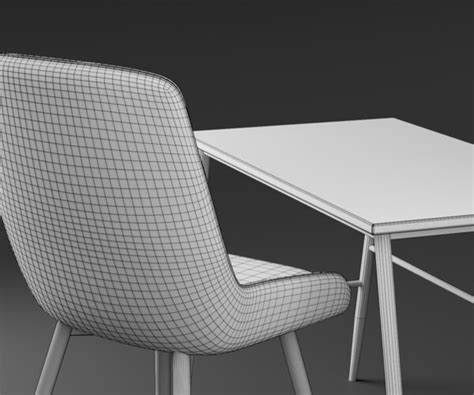 Artstation Chair And Table Game Assets