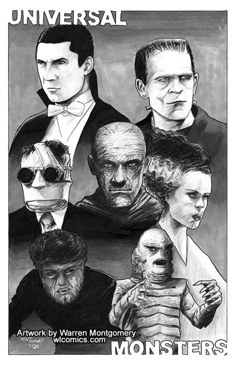 Universal Monsters Artwork By Twm1962 On Deviantart