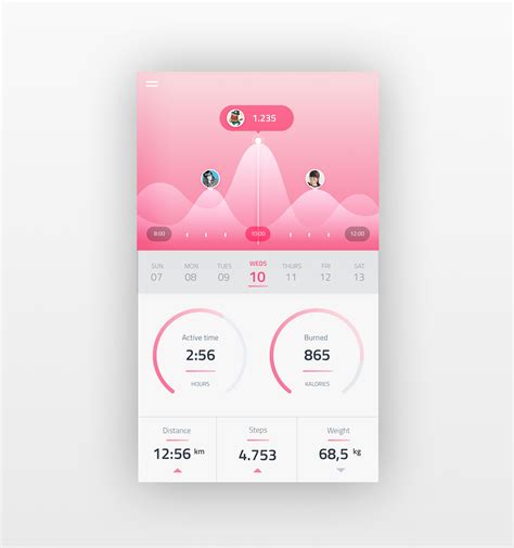 Weight Loss Challenge App On Behance