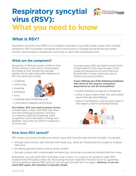 Respiratory syncytial virus (RSV) | immunizecanada