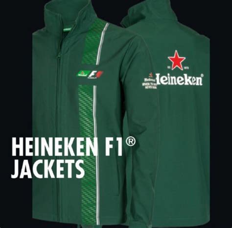 Official Formula One F1 Heineken Jacket Men S Fashion Coats Jackets And Outerwear On Carousell