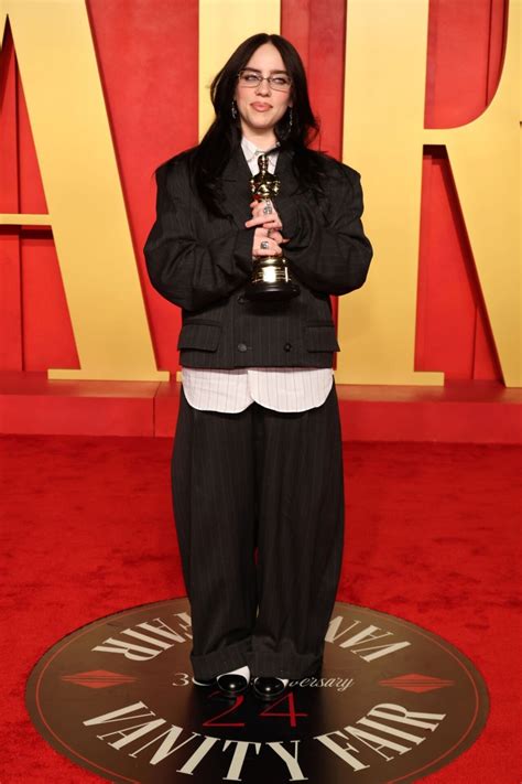 Billie Eilish Vanity Fair Oscar Party March 10 2024 Star Style