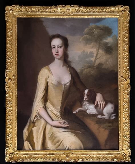 Proantic Portrait De Lady Mary Booth Comtesse De Stamford Vers 1720