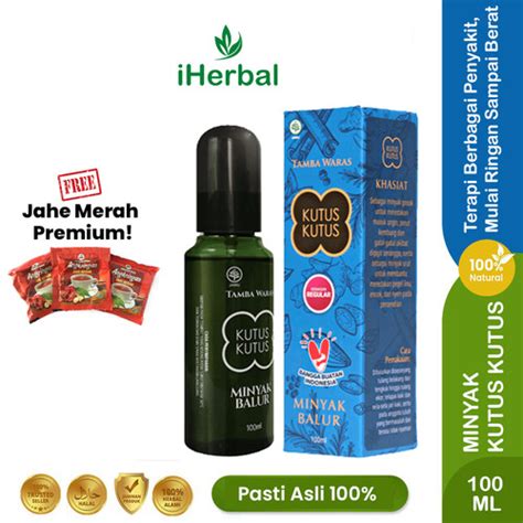 Jual Kutus Kutus Minyak Kutus Kutus Original Asli 100 Ml Balur Khas