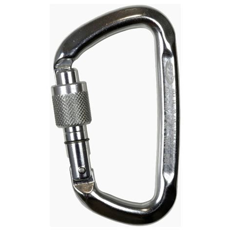 Mousqueton Vis Acier D Shape Sg C Climbing Technology