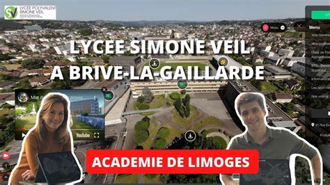 VISITE VIRTUELLE LYCEE SIMONE VEIL A BRIVE LA GAILLARDE YouTube