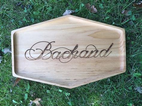 Laser Engraved Cedar Serving Platter Customized Last Name Serving Tray