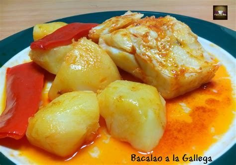 Bacalao a la Gallega o Bacalao con Ajada o Allada Recetas Fácil con Bela