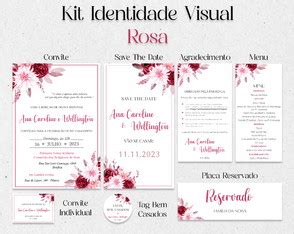 Identidade Visual Casamento Cole O De Rayane Drumond Graphic