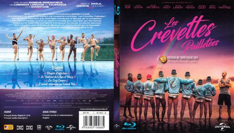 Les Crevettes Pailletees Custom Blu Ray Cover Label Dvdcover