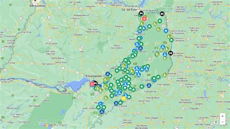 Mirá el mapa interactivo con más de 180 destinos para acampar visitar