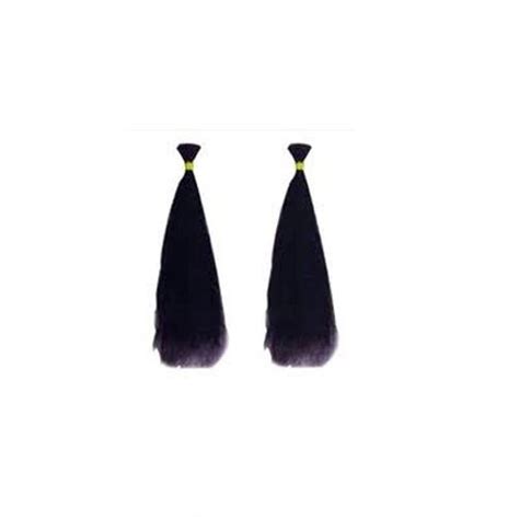 Black Single Drawn Hair For Parlour Packaging Size Standard At Rs