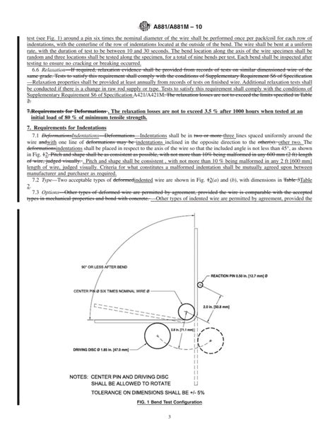 Astm A A M Standard Specification For Steel Wire Indented