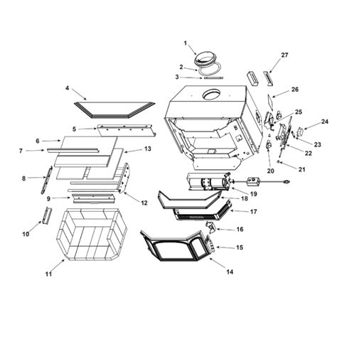 Quadra Fire 4100i ACC Wood Stove Insert | Quadra-FireParts.com