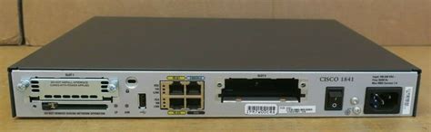 Cisco 1841 1800 Cisco1841 2 Slot Modular Integrated Services Router Isr 1u