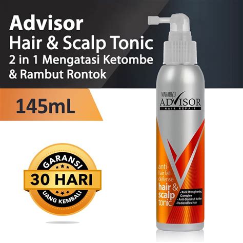 Jual Makarizo Hair Tonic Advisor Makarizo Advisor Hair Scalp Tonic